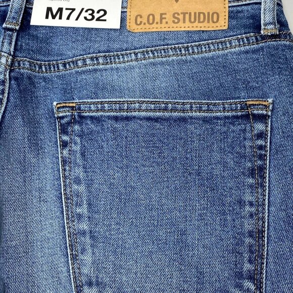 COF Studio M7 Organic Cotton Comfort-Stretch Jeans – Size 32 (NWT) - Picture 3 of 12